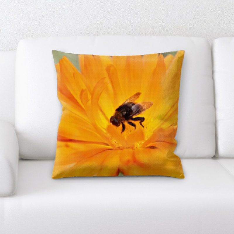 Microsuede Throw Pillow