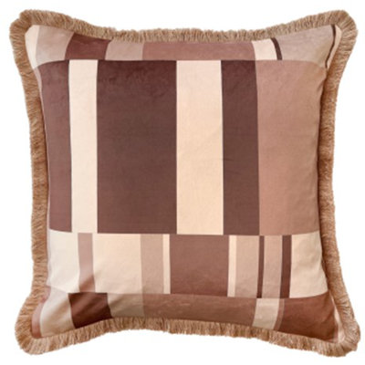 Delong Abstract Pink Cushion