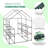 57'' x 57'' x 77'' Greenhouse