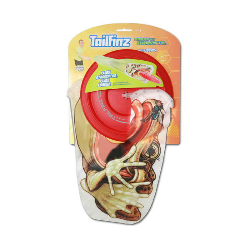 Disque volant avec queue stabilisatrice Tailfinz
