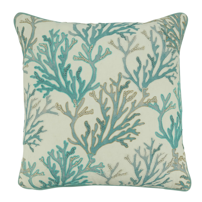 Newport Collection Cotton Throw Pillow, Polyester/Polyfill