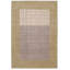 Wool Geometric Area Rug in Brown/Beige/Light Purple