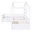 Lit plateforme House avec trois tiroirs de rangement-121082681