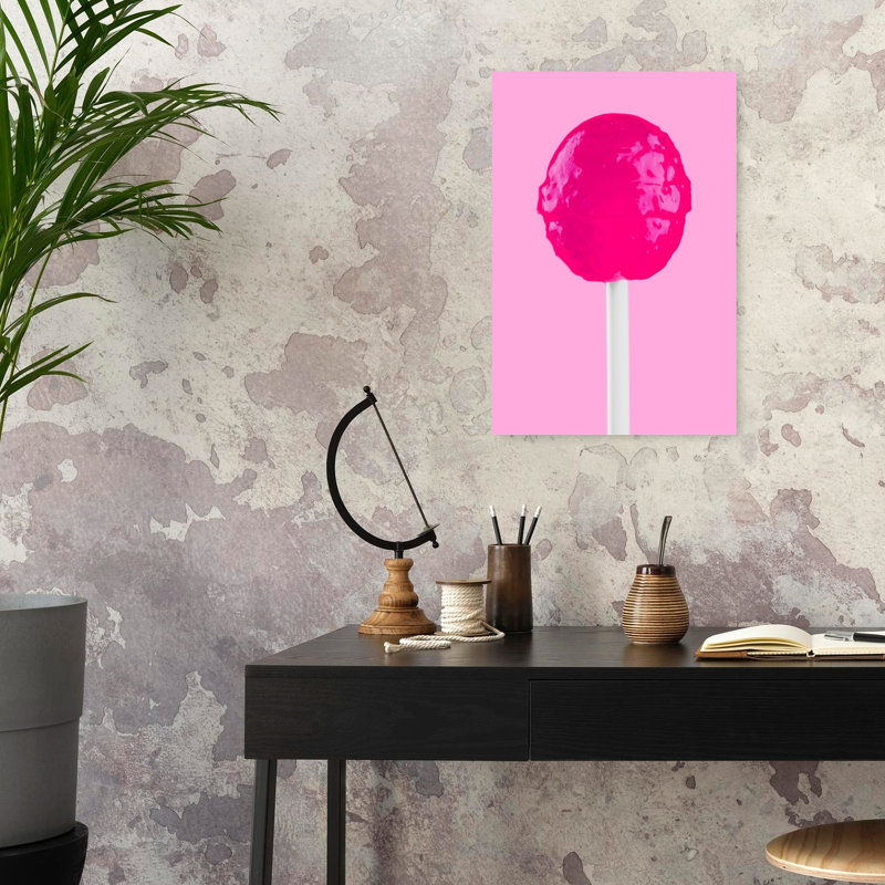 Sweet Sweet Lollipop Retro Vibrant Contemporary, impression murale, H 24 po x l 16 po