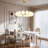 Modern Globe Bubble Chandelier With Acrylic Shades