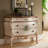 Vintage Three-Drawer Accent Chest Hand-Painted
