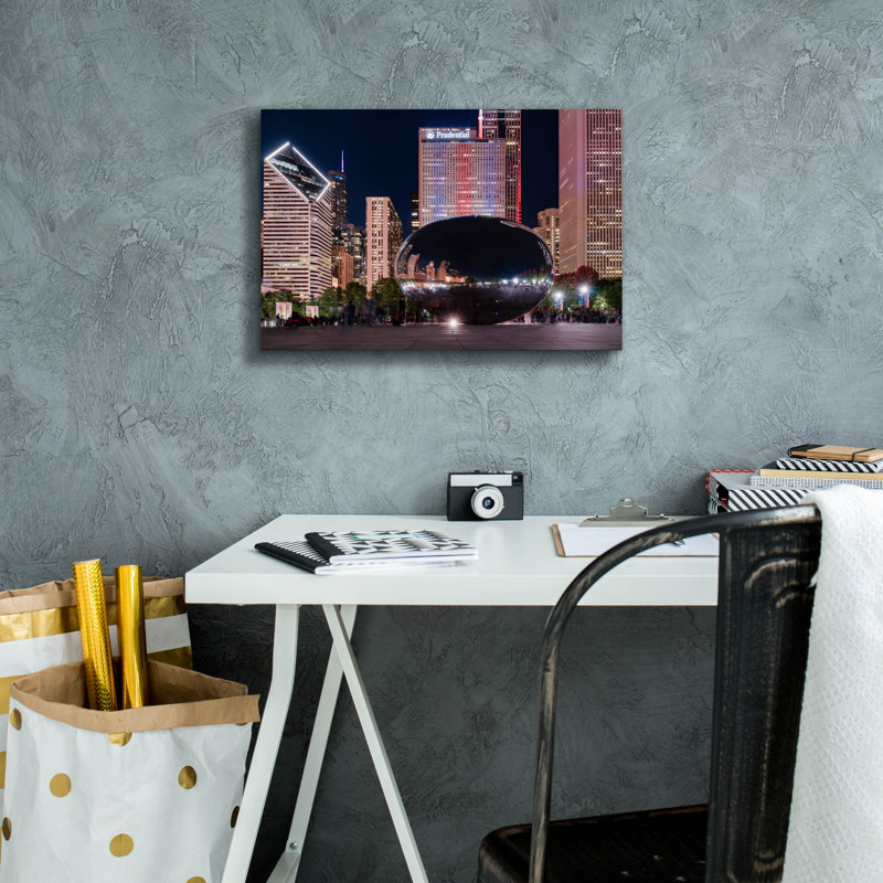  «Sleepy Beancloud Gate» par Epic Portfolio, art mural sur toile, 18 po x 12 po, H 12 po x l 18 po