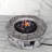 Outdoor Fire Pit With 40000 Output - Concrete, 9''h X 28''w, Rust And Heat Concrete For Use Proof, 28''w 28''d 9''h,