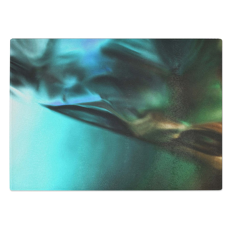 Glass Endless Days in Abstract Chopping Board, 39 cm W x 28.5 cm L