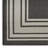 Latitude Run® Horizon Indoor/Outdoor Black Modern Rug-423813802