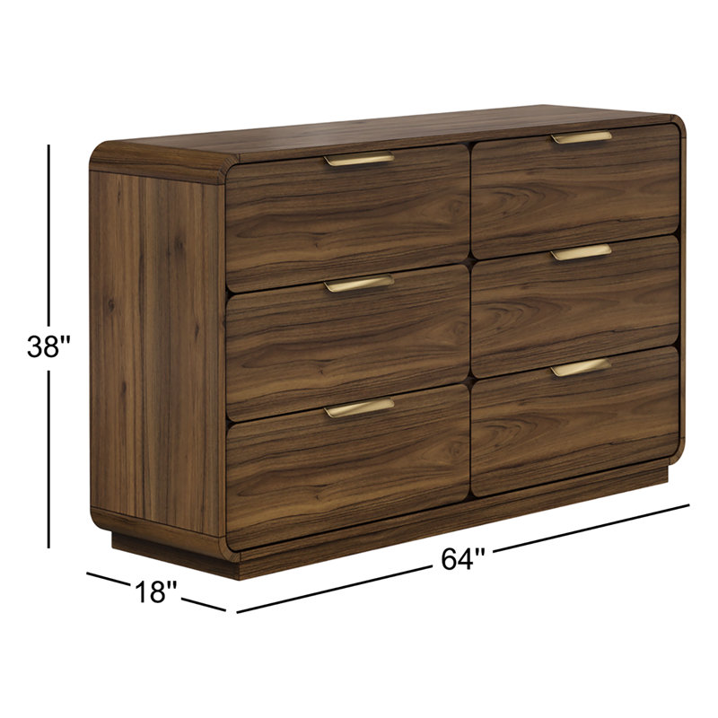 Commode 6 tiroirs Kiefer