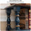 Bibliothèque rétro en bois vieilli-110373000