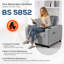 HOMCOM 3-in-1 Single Sofa Bed Convertible Pull Out Sleeper Chair-1036760558