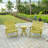 Amalfi Folding HDPE Outdoor Adirondack Chair-1790042050