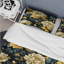 Ensemble de housse de couette beige et bleu-926495841