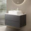 Meuble-lavabo mural 30 po avec lavabo vasque Vedo 