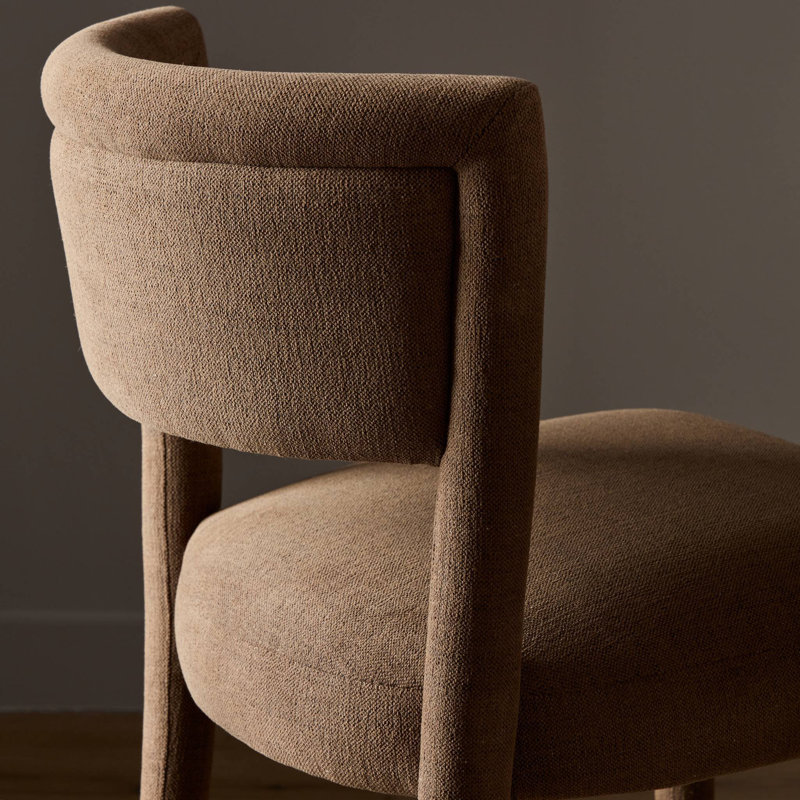 Beverly Dining Chair-Crypton Wayfarer Snow, Crypton Nomad Mushroom