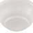 Modern White Glass Semi-Flush Mount Ceiling Light With Gold Base