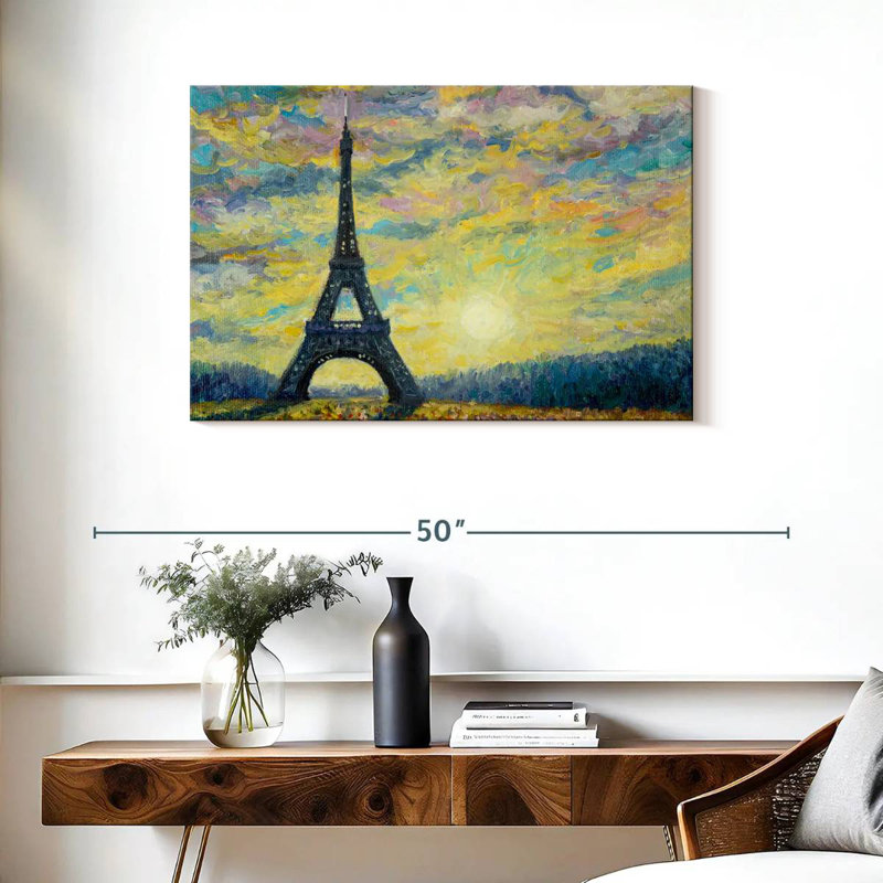 Lilie Eiffel Tower, 24" H x 36" W