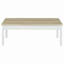 Ensemble de tables basses en pin vieilli et 3 pièces