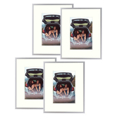 Drennon Metal Picture Frame Set with Mat