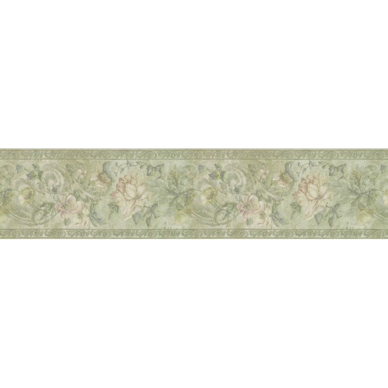 Peel & Stick Floral Border