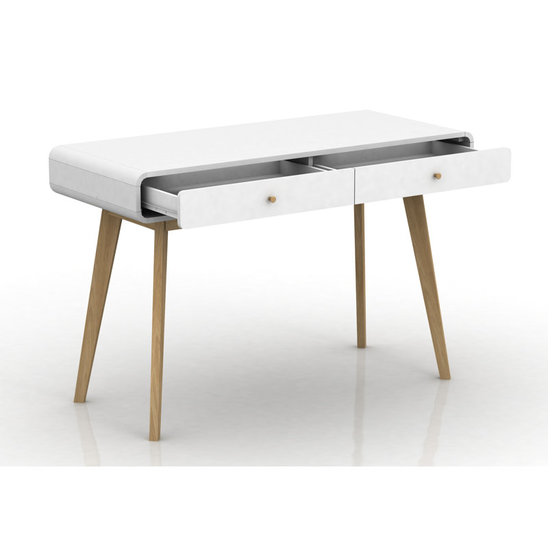Justine Writing Desk, White