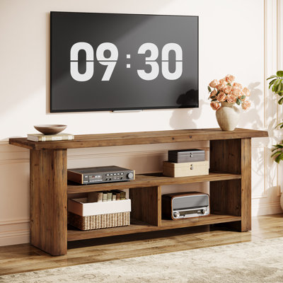 63" Solid Wood TV Stand for TVs up to 75"