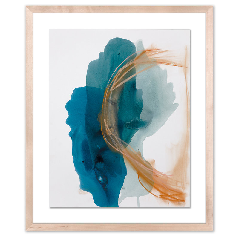 Wisdom Print by Kim Whiteside, 48" H x 39" W x 2.5" D, Natural