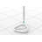 HEALTHCRAFT Shower Stool With Height Adjustment 16.75" to 23", Portable Shower Seat