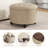 Button-Designed Upholstered Ottoman With Storage-855103896