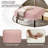 Small Ottoman Footstool With Legs, Corduroy Fabric Ottoman Foot Stool With Soft Padded Seat, Square Footstool Footstool For Living Room-509255322