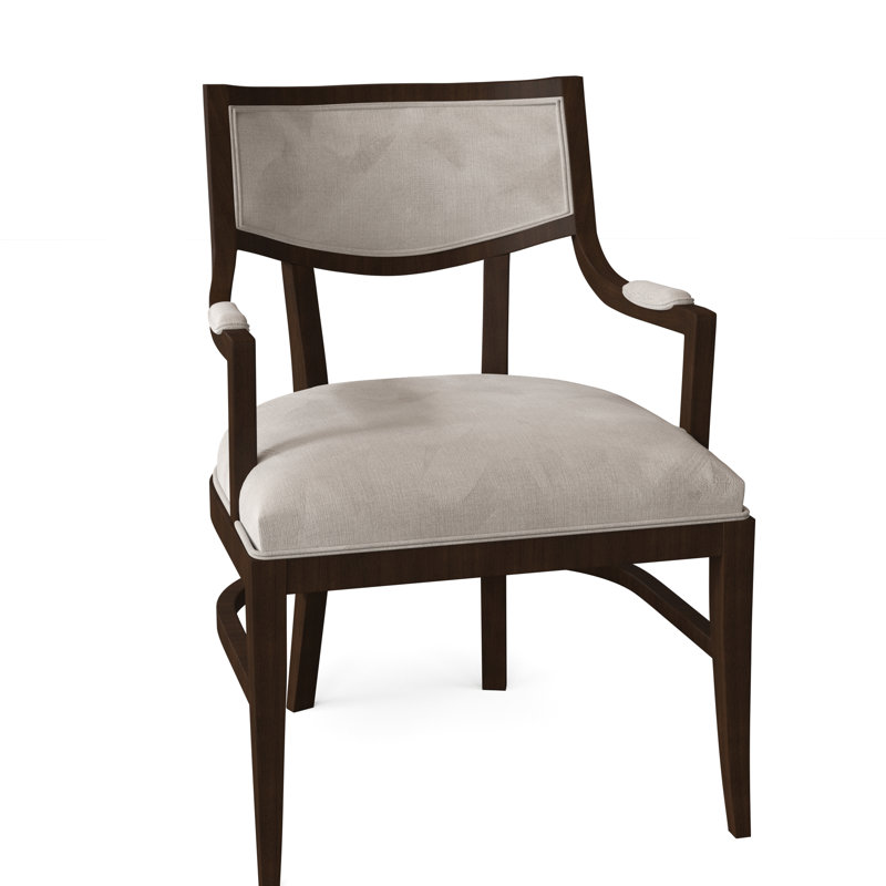 Upholstered Arm Chair, Addison Ivory, Café