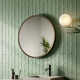 Biscuit 12" x 24" Fishscale 3D Italian Wall Tile