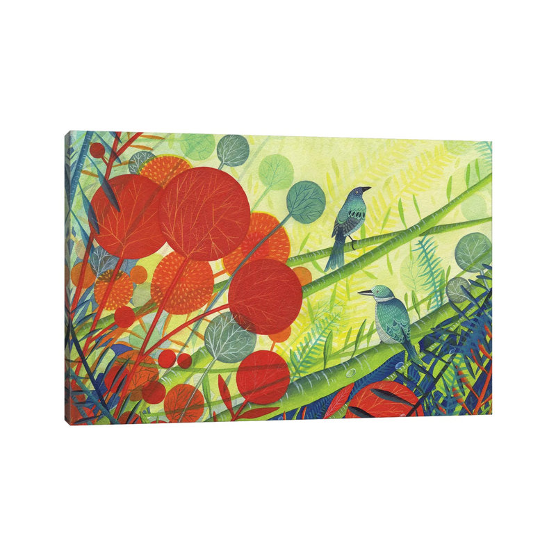 Paradise by Michelle Campbell - Wrapped Canvas Print, 20.32 cm H x 30.48 cm W