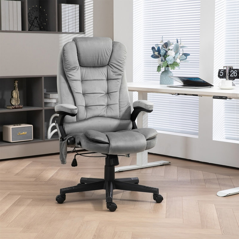 Fauteuil inclinable Mahlah, Grey Polyester