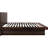 Tokyo Wood Eastern King LED Panel Bed