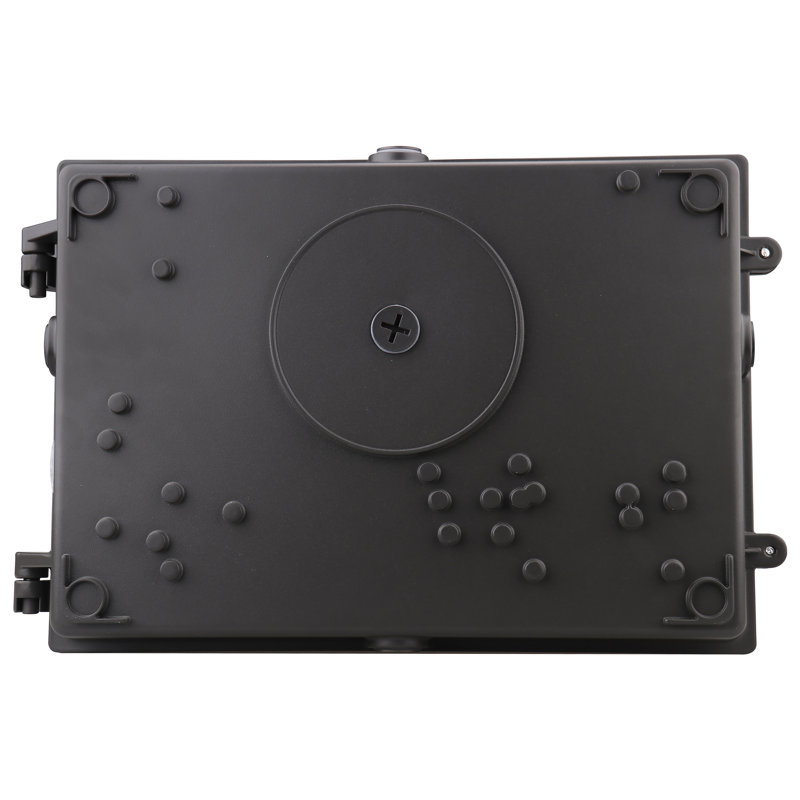 Bronze Dimmable LED Outdoor Wall Pack with Battery Backup