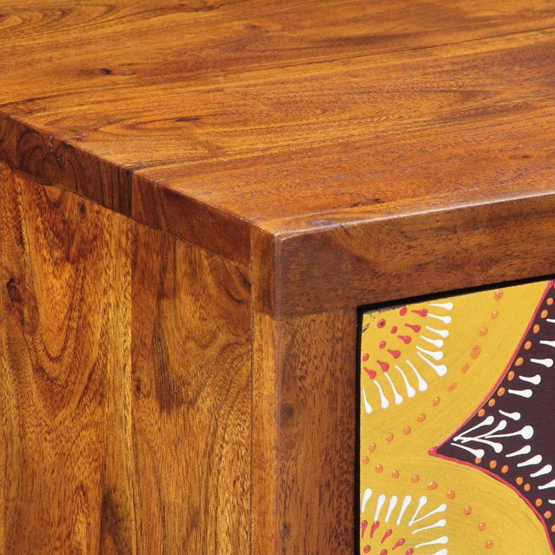 Solid Wood End Table