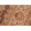 Tapis brun / beige en laine noué à la main de style oriental rectangulaire 8 pi x 9 pi 9 po Baccio