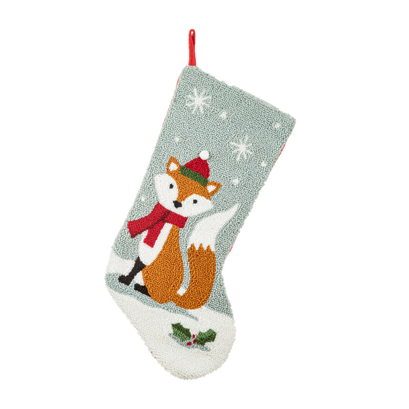 Hooked Fox Stocking