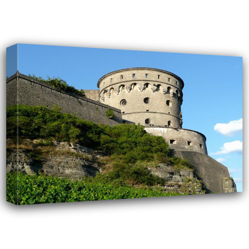 Forteresse Marienberg à Wurzburg, Allemagne, H 28 po x l 39 po