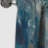 Seascape Abstract Painting I - Liquid Ink Curtain - Blackout Abstract Curtain - 1 Panels-1002686774