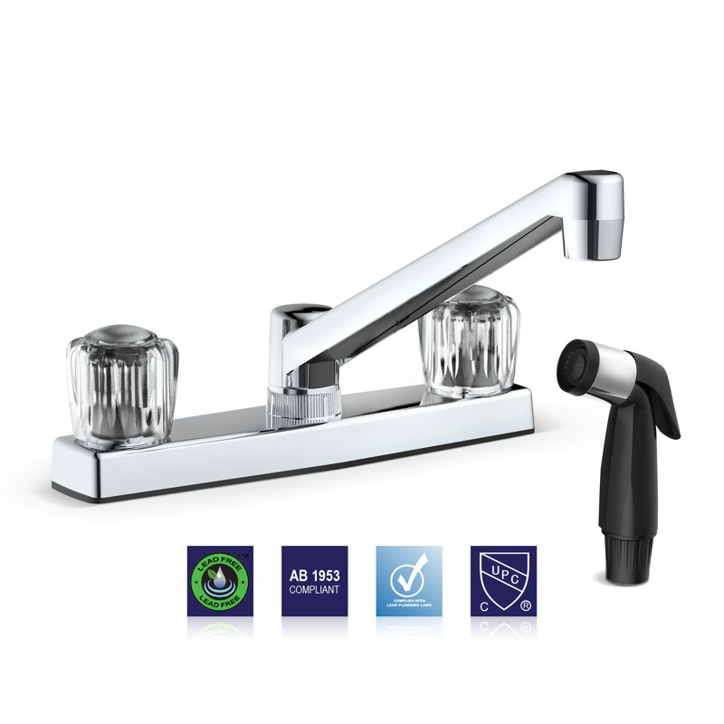 Robinet de cuisine avec douchette latérale Plumb Tech Plumb Tech