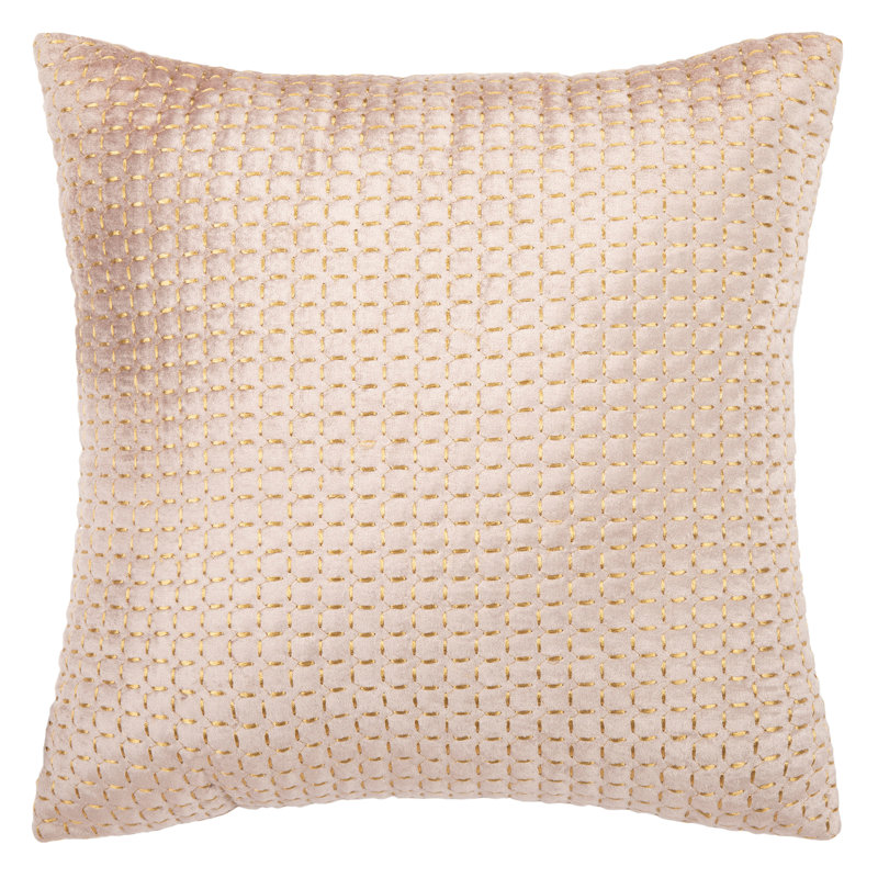 Viscose, Cotton Reversible Throw Pillow