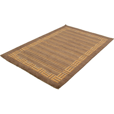 Ziegler One-of-a-Kind 6'7" X 10' 2010s Wool Area Rug in Brown