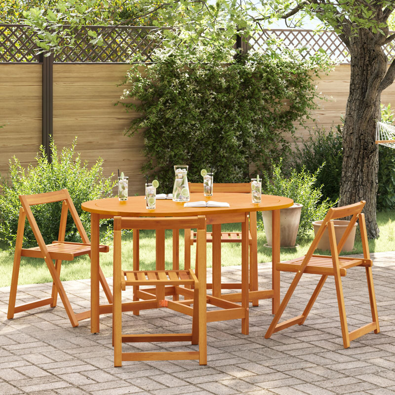 Oval 50Cm L Outdoor Table