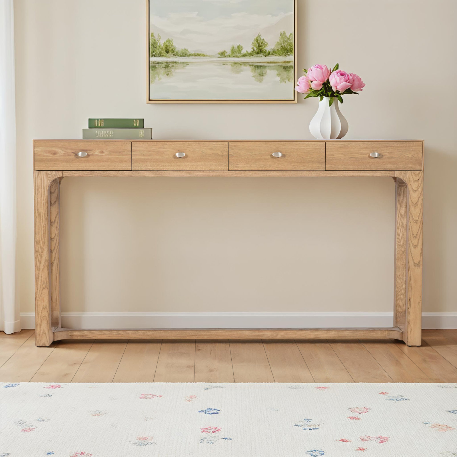 Documents 64" Console Table