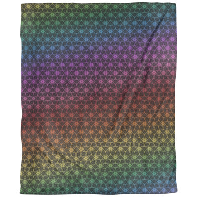 Tissu à cercles ornés