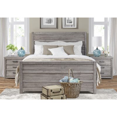 Three Posts™ Romney Solid Wood Standard Bed & Reviews | Wayfair